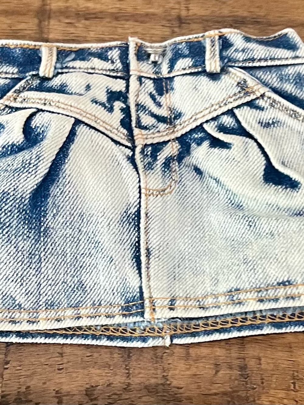 American Girl Courtney Light Blue Denim Skirt